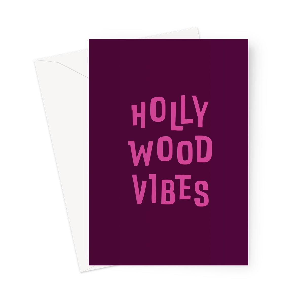 Hollywood Vibes Greeting Card