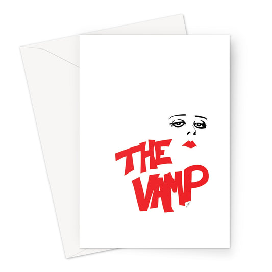 The Vamp Greeting Card