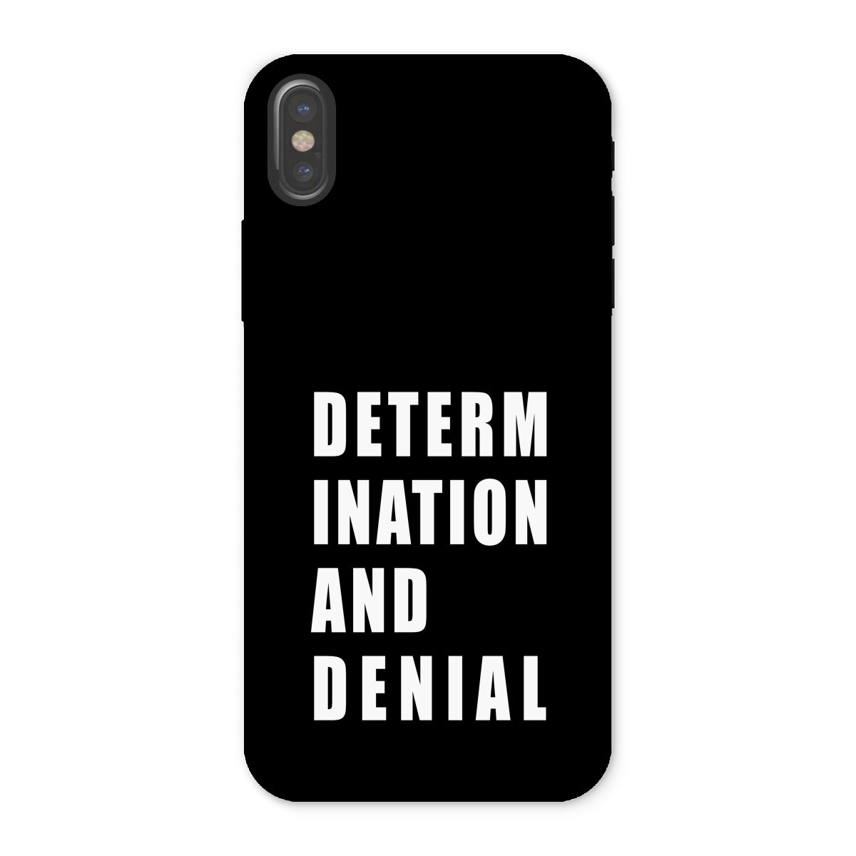 Determination and Denial Tough Phone Case