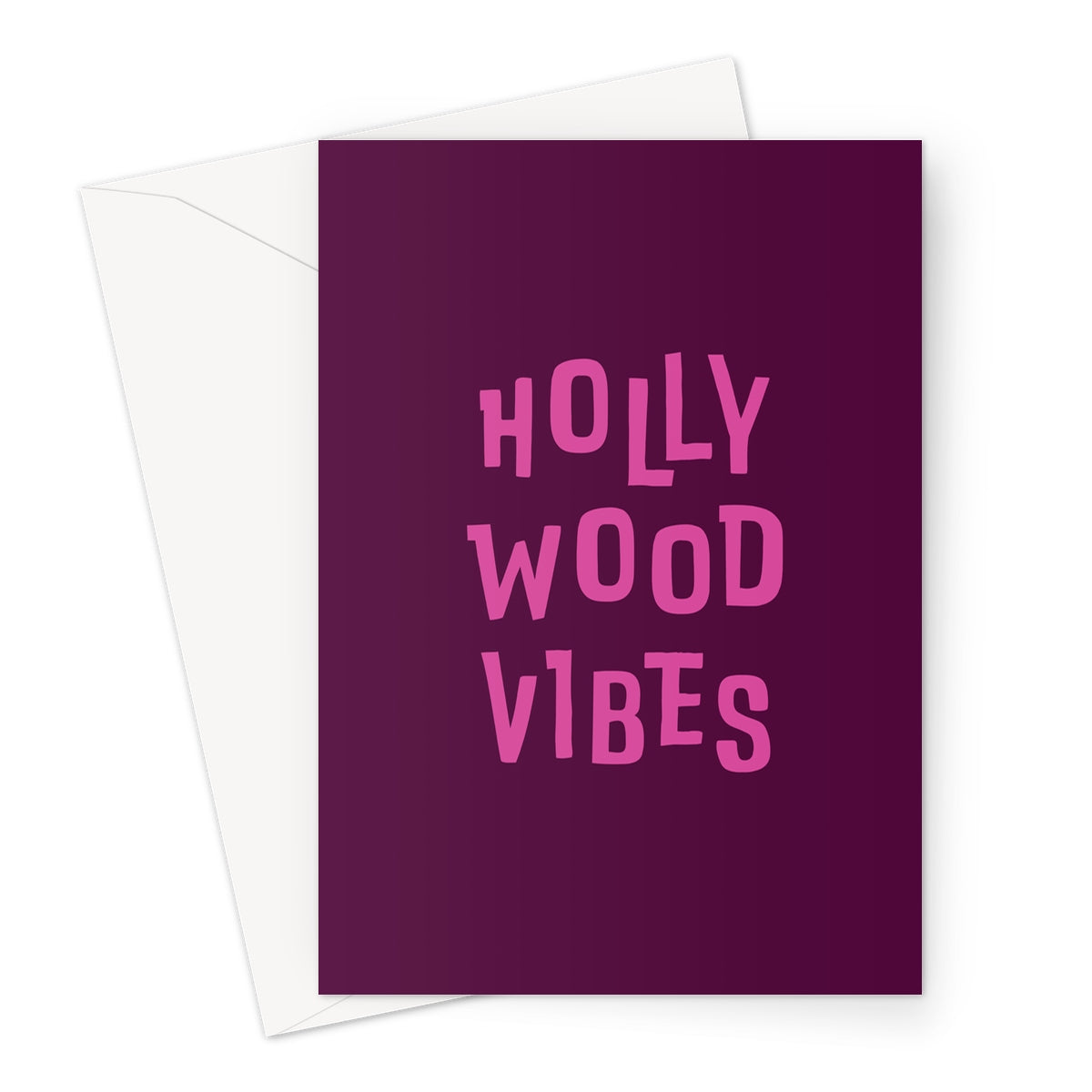 Hollywood Vibes Greeting Card