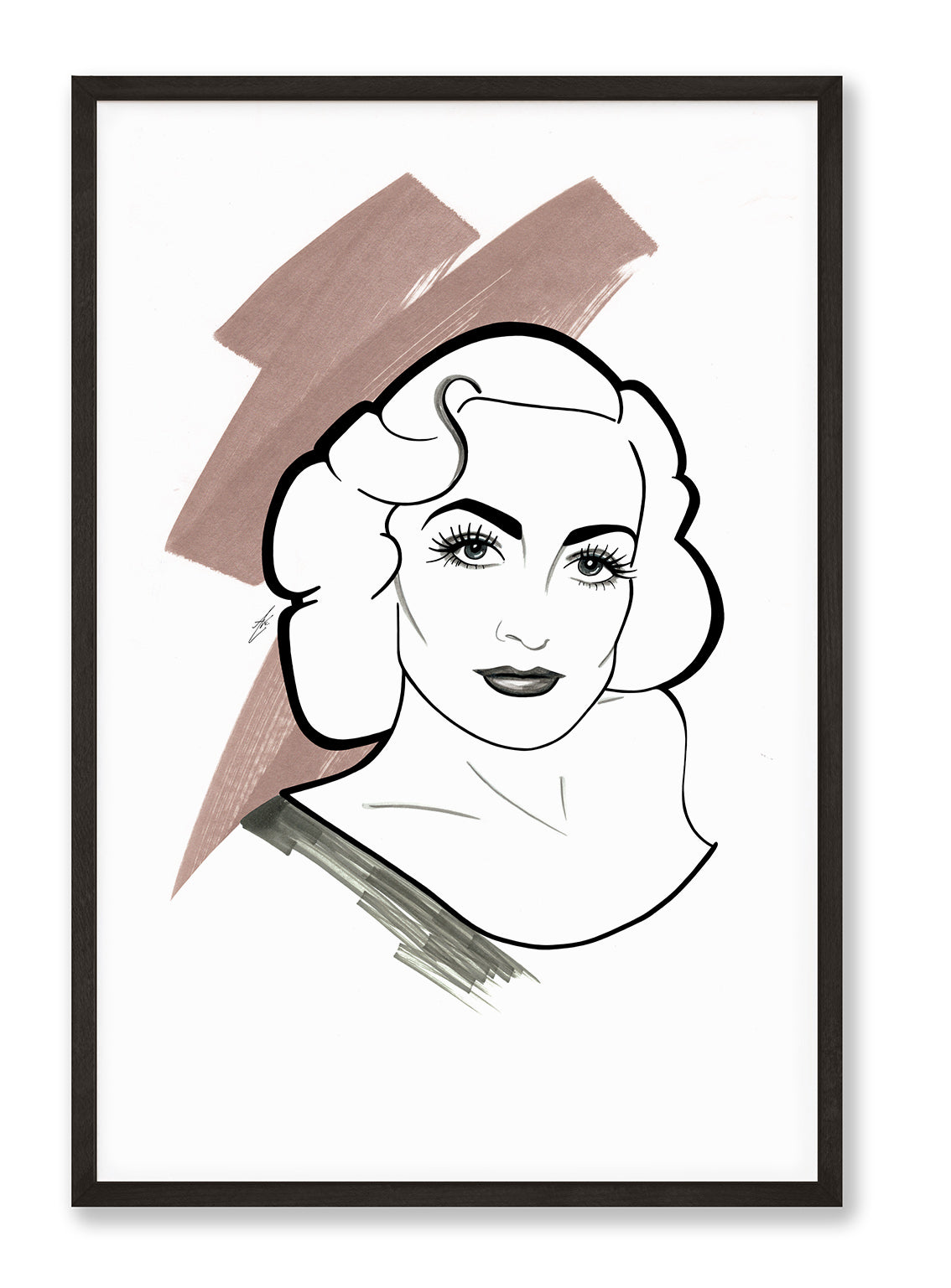 Joan Crawford Portrait